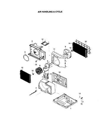 Air handling and cycle