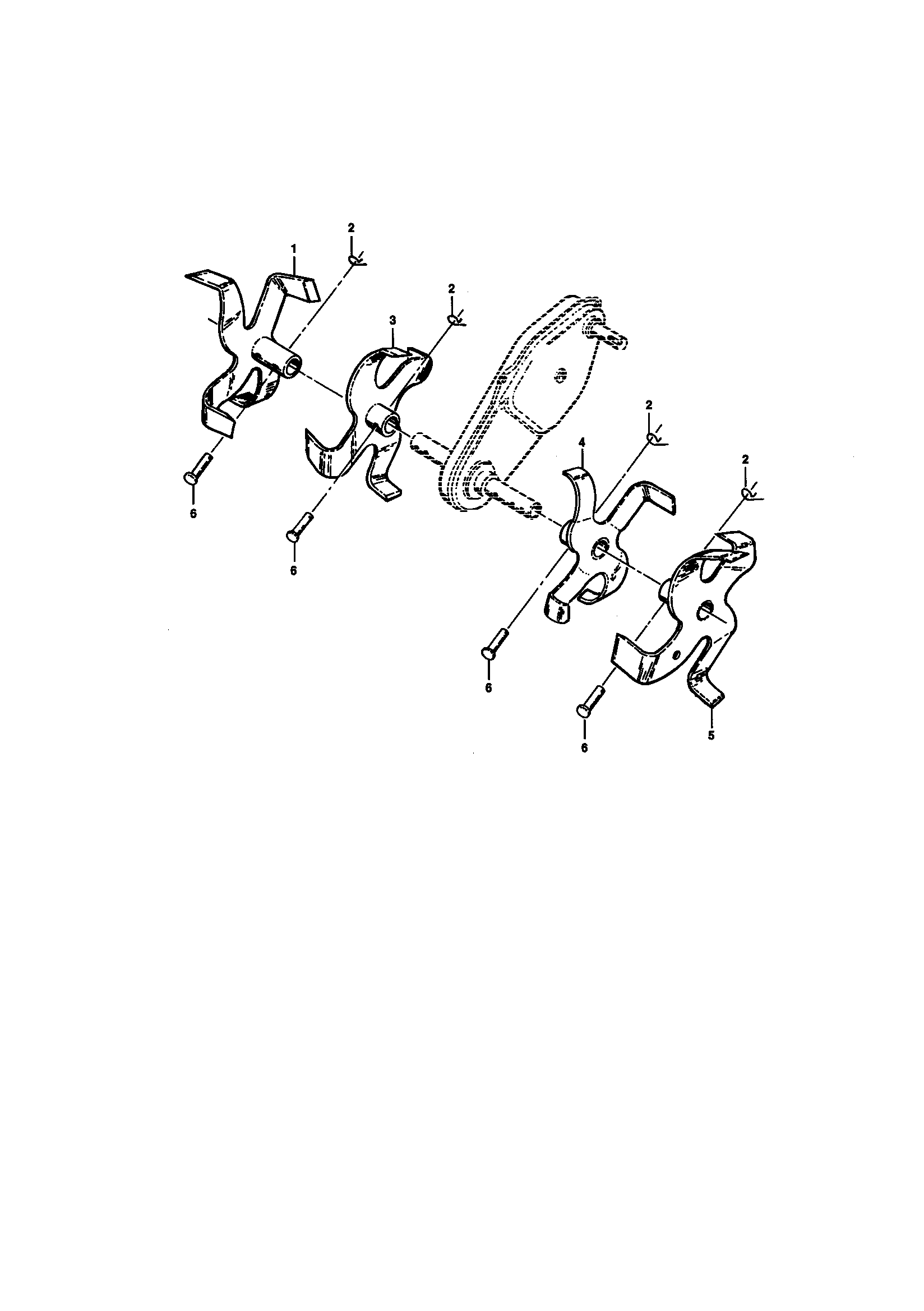 Tine assembly