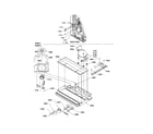 Kenmore 59679879990 machine compartment assembly diagram