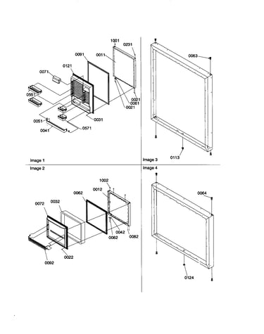 Door assemblies
