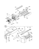Ice maker assembly and parts