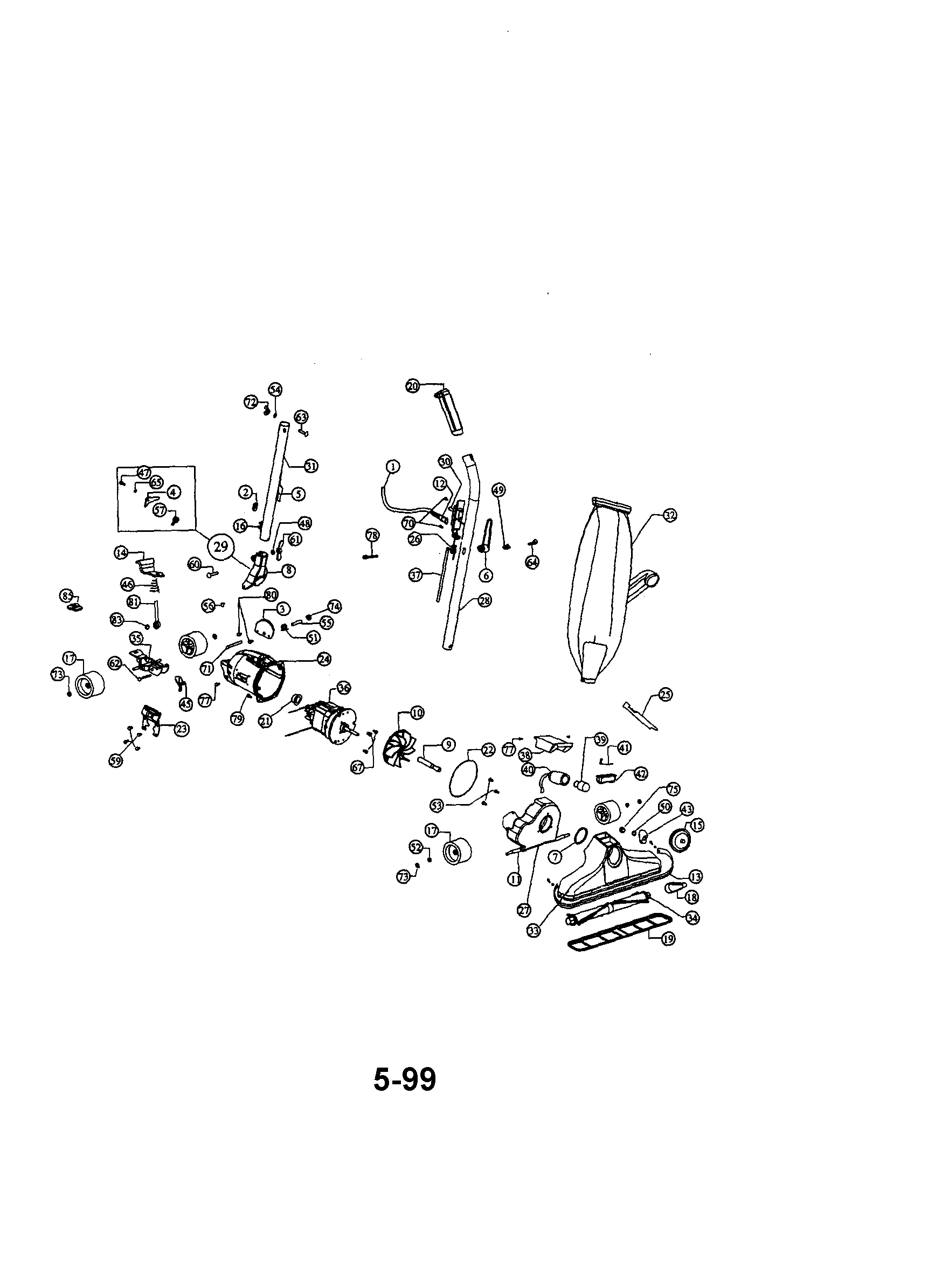 Assembly schematic - 2075