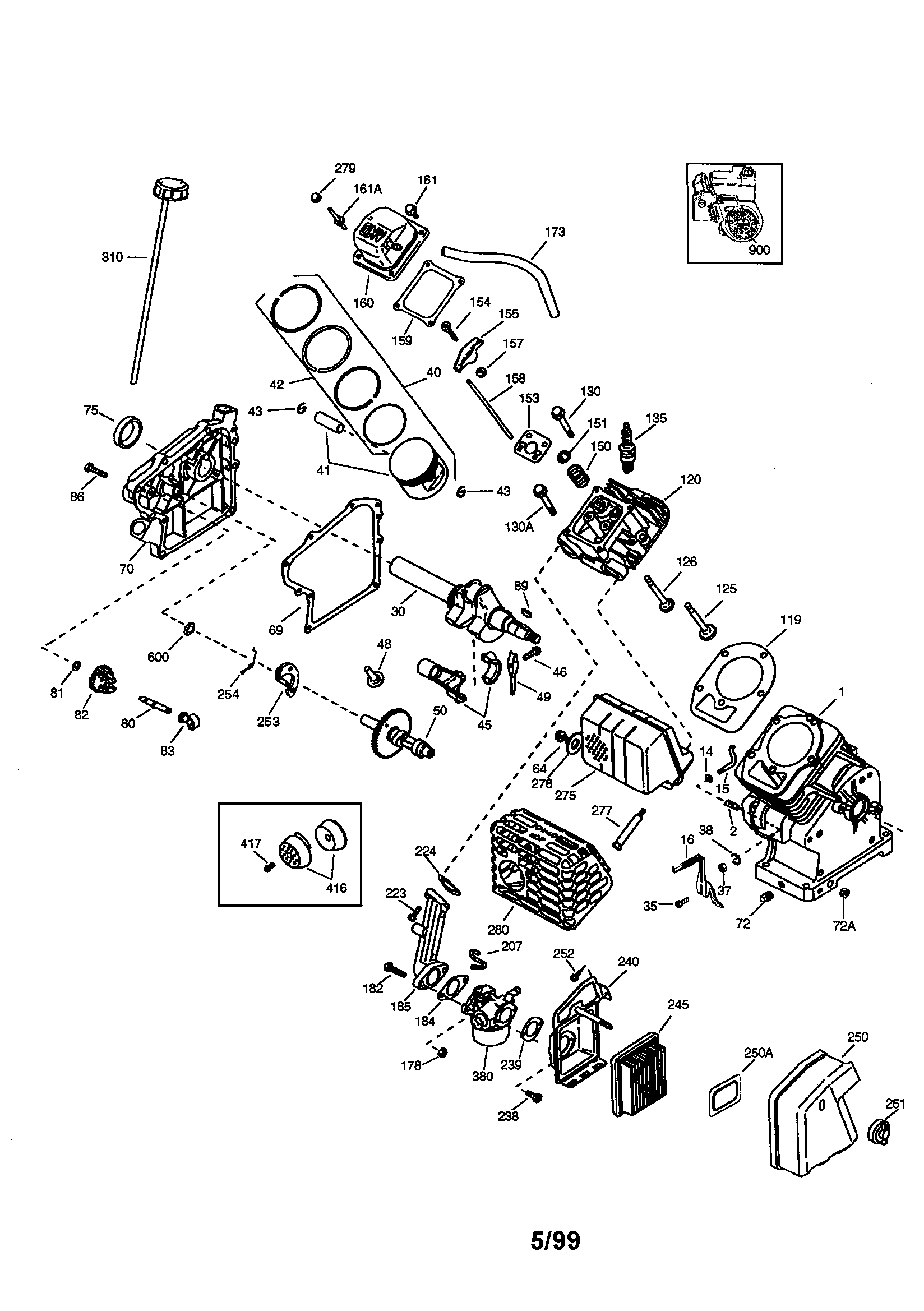 TECUMSEH 4-CYCLE ENGINE