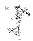 Tecumseh 2-cycle engine