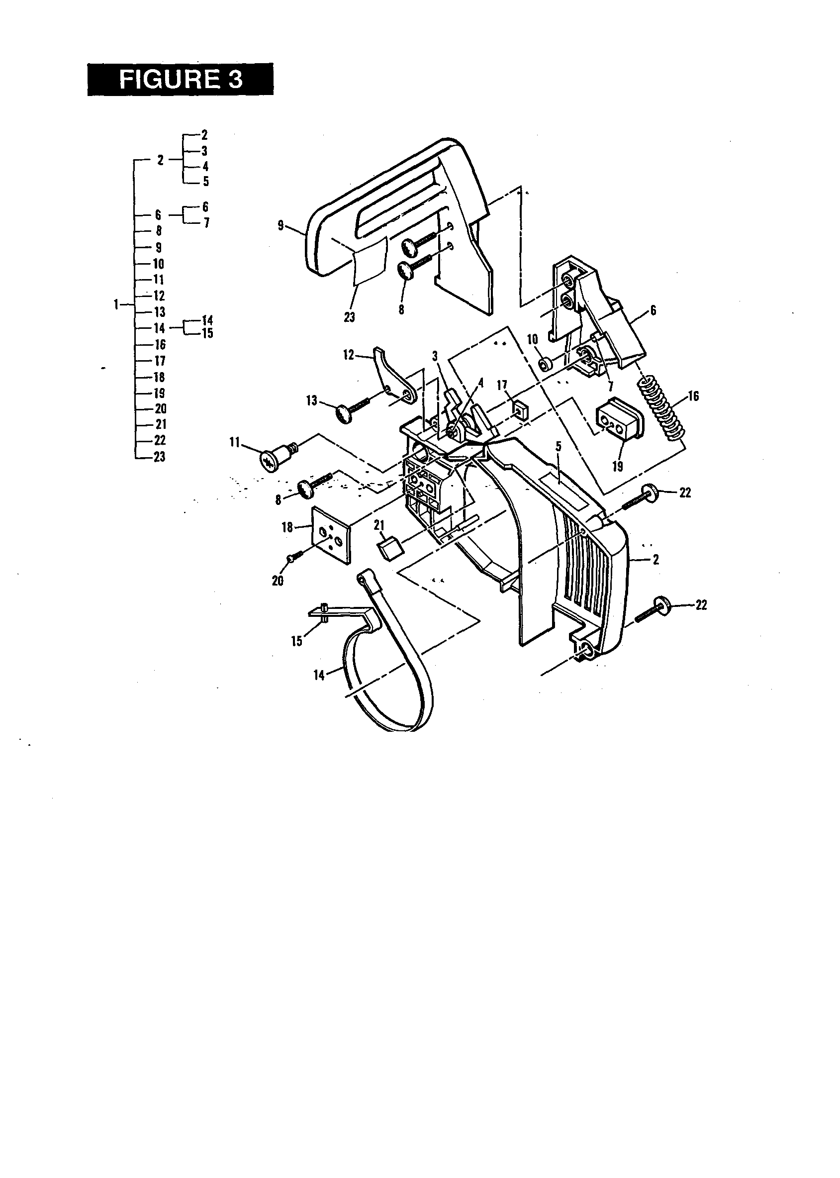 CHAIN BRAKE ASSEMBLY