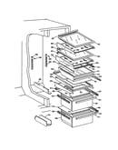 Refrigerator shelves