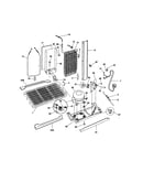 Compressor base and evaporator insulator
