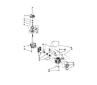 Kenmore 11029852992 brake/clutch/gearcase/motor/pump diagram