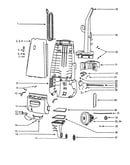 Handle and motor housing