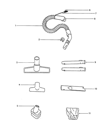 Hose and attachments