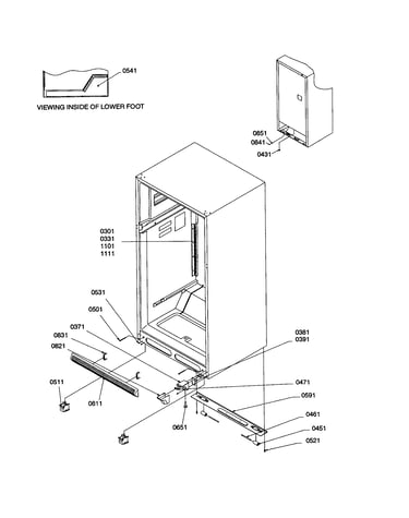 Ladders/lower cabinet/rollers