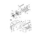 Amana TSI19VE-P1306402WE ice maker/parts diagram