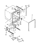 Tub and frame