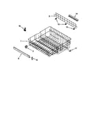 Upper rack and track