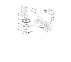 Kenmore 66568600890 magnetron and turntable diagram