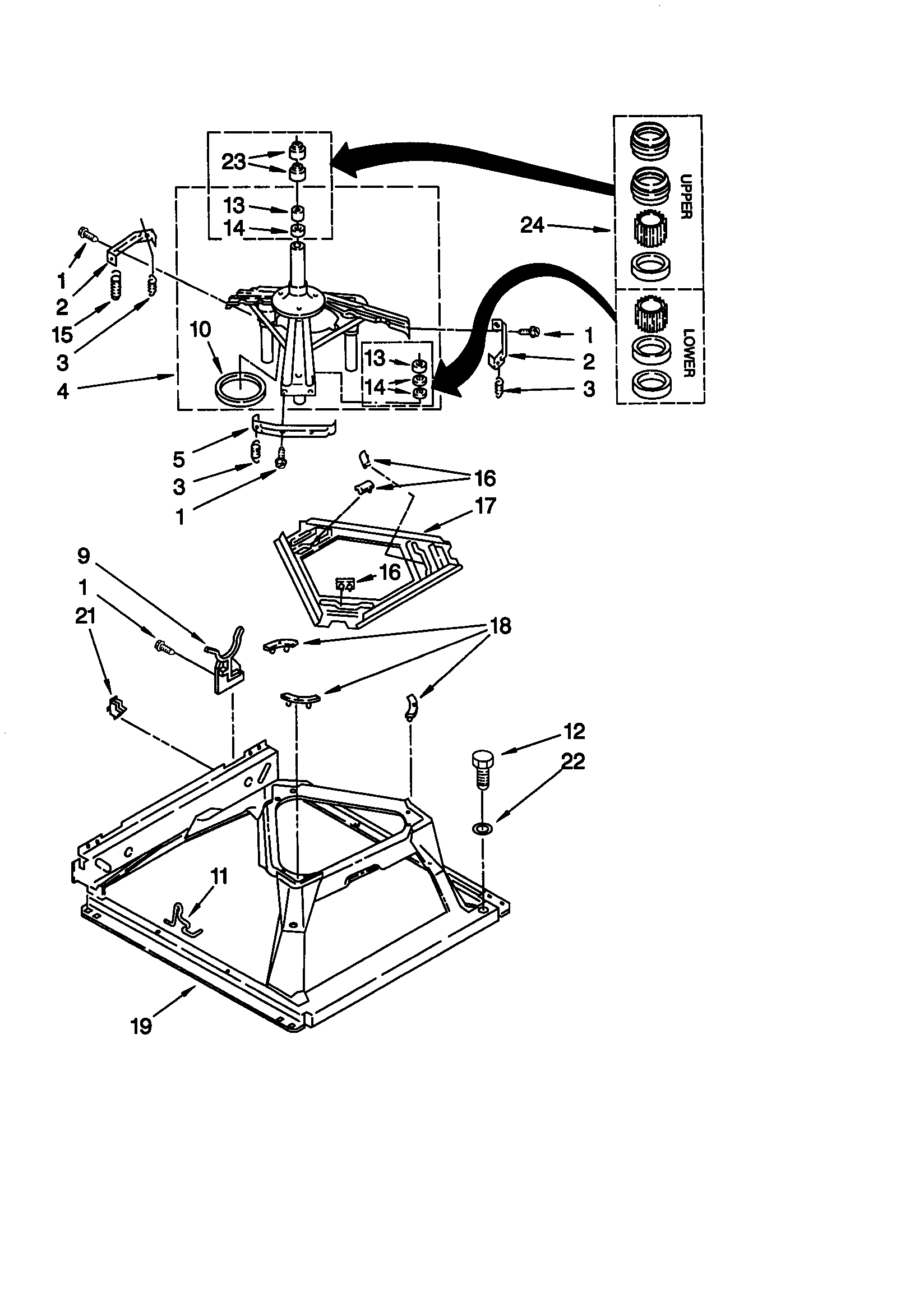Machine base