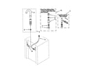 Whirlpool LTE6234DQ1 washer water system diagram