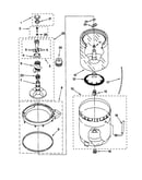 Agitator/basekt/tub