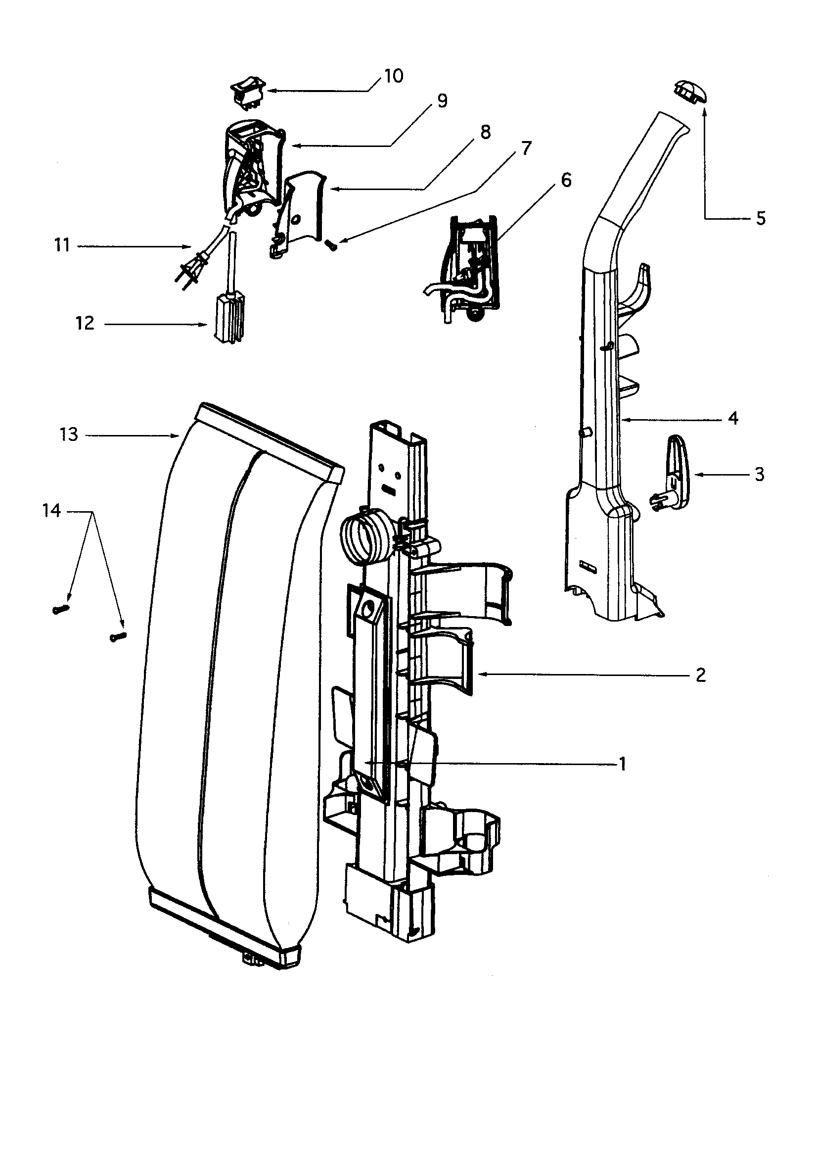 COMPLETE HANDLE PART BREAKDOWN