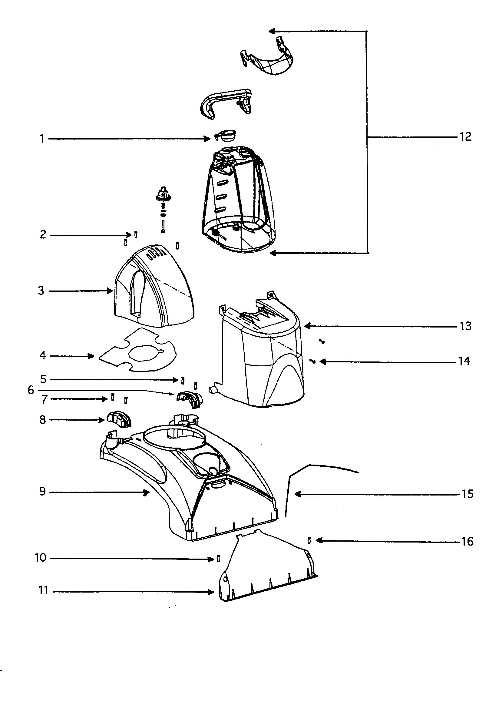 Hood and dispensing tank