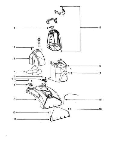 Hood and dispensing tank