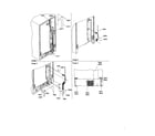 Amana SRD23V-P1315306WE cabinet back diagram