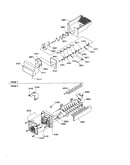 Ice bucket auger/ice maker
