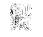 Kenmore 11639079990 dust compartment/motor diagram