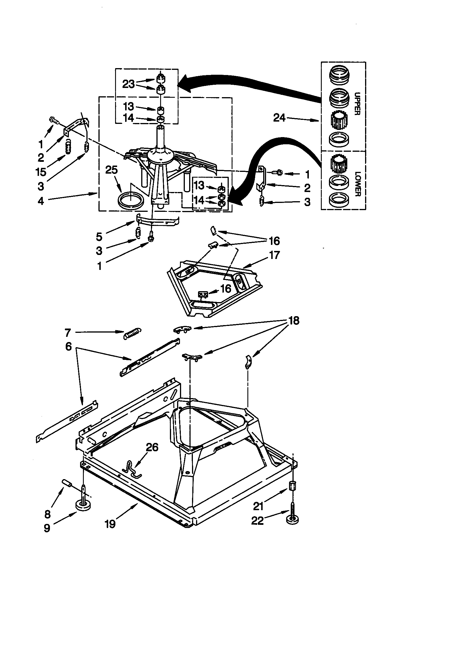 Machine base