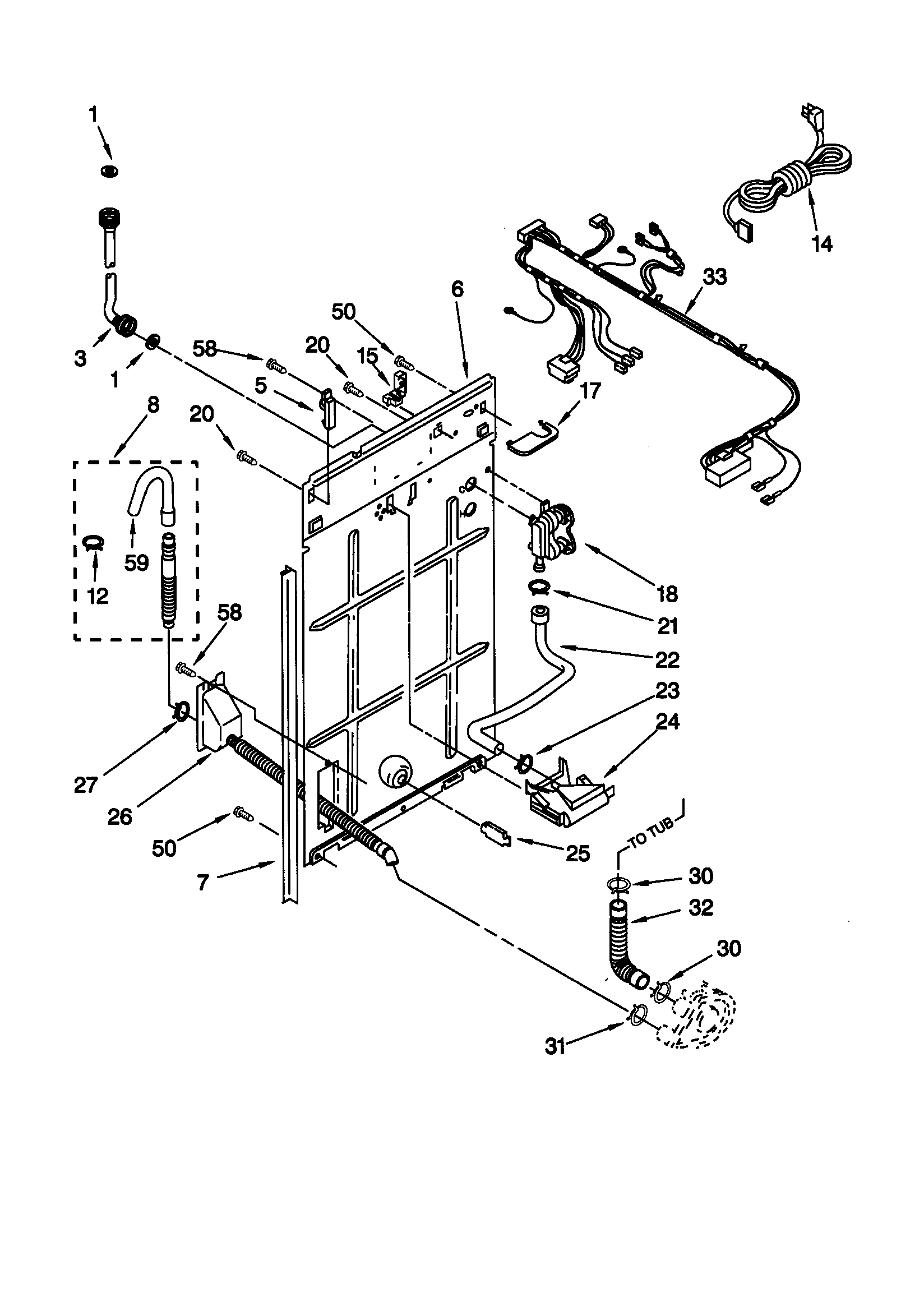 Rear panel