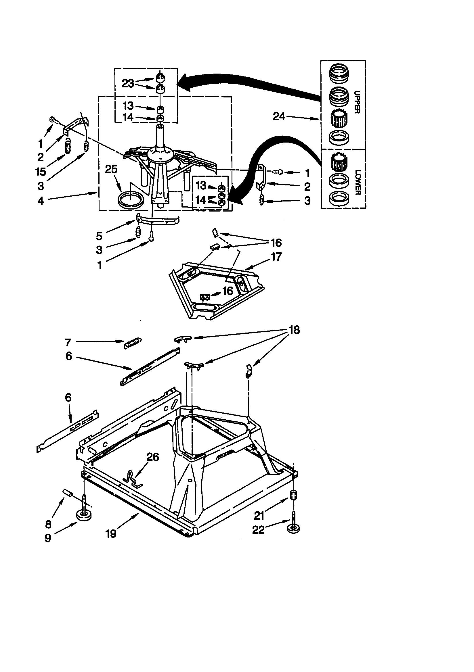 Machine base