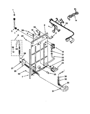 Rear panel