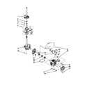 Kenmore 11010502990 brake/clutch/gearcase/motor/pump diagram