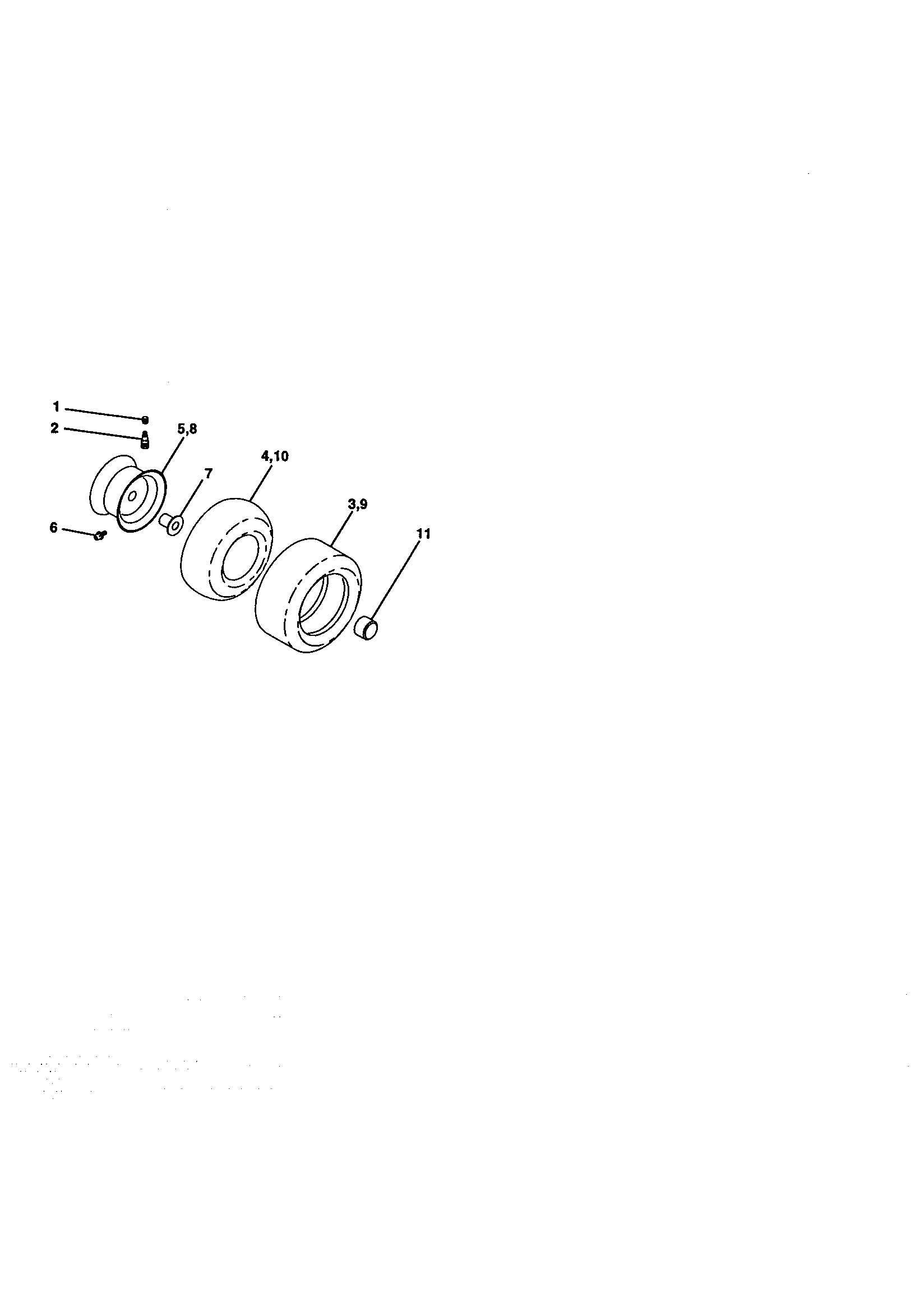 Wheels and tires