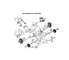 Craftsman 917388320 craftsman rotary lawn mower diagram