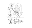 Kenmore 59658392890 drain systems/rollers/evaporator diagram
