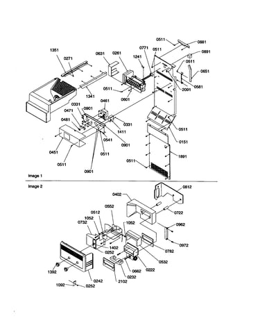 Ice maker/control assembly