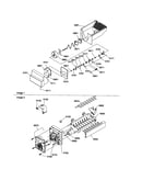 Ice bucket auger and ice maker
