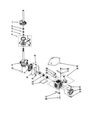 Brake/clutch/gearcase/motor/pump