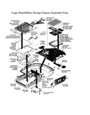 Logic board/mass storage chassis