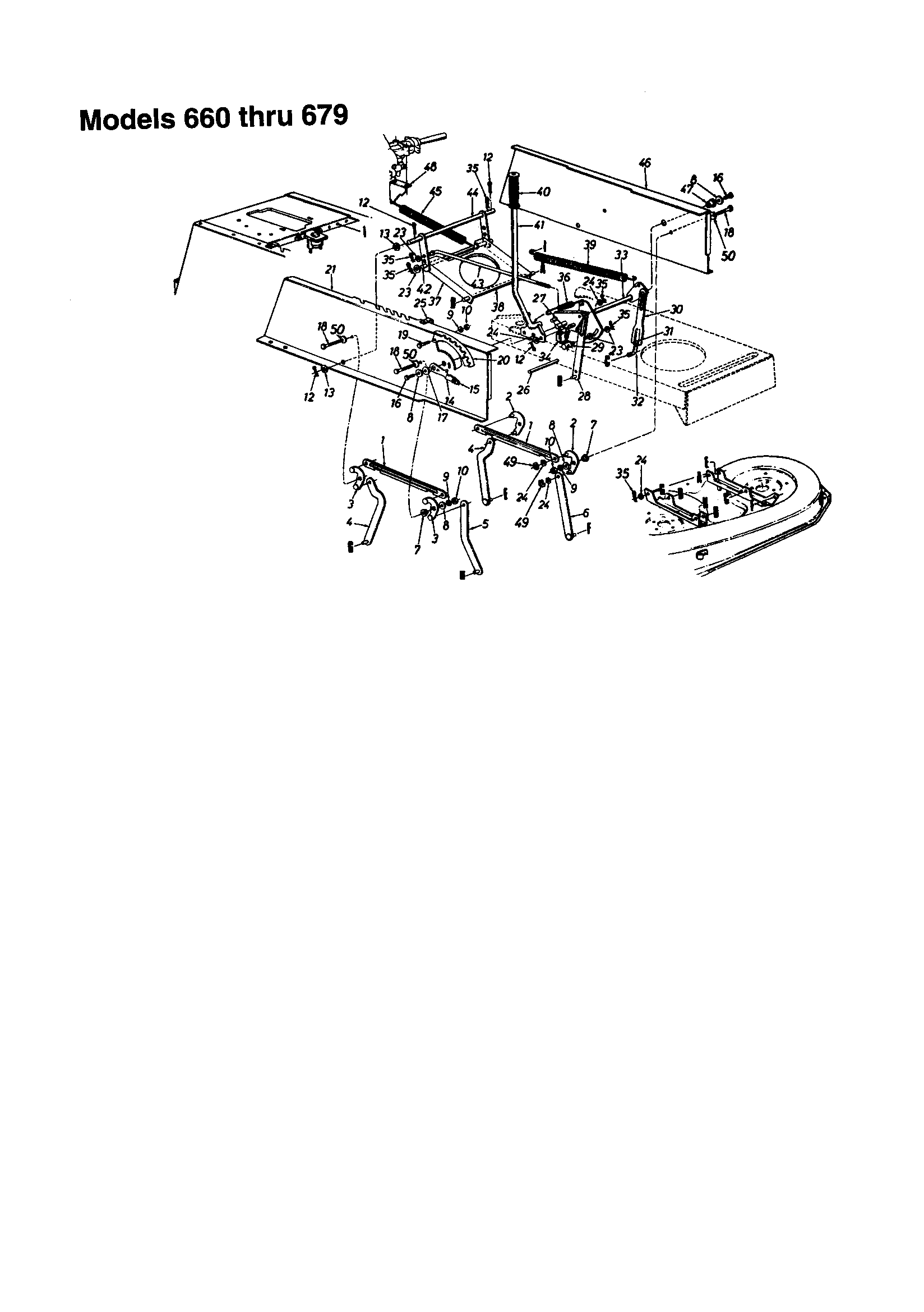 Pivot link and hanger