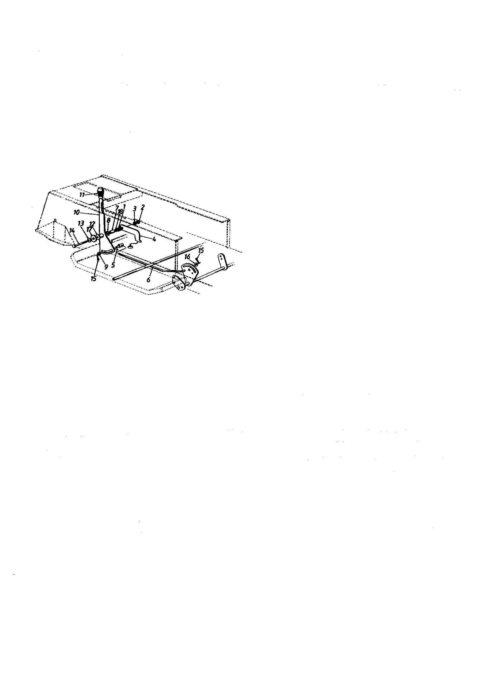 Speed selector lever