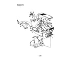 MTD 679 grille/hood and fender diagram