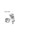 Single cylinder air flow