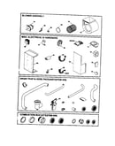 Blower assy./misc. electrical/hardware/drain trap/hose packages