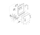 Bosch SHI4302 door assembly diagram