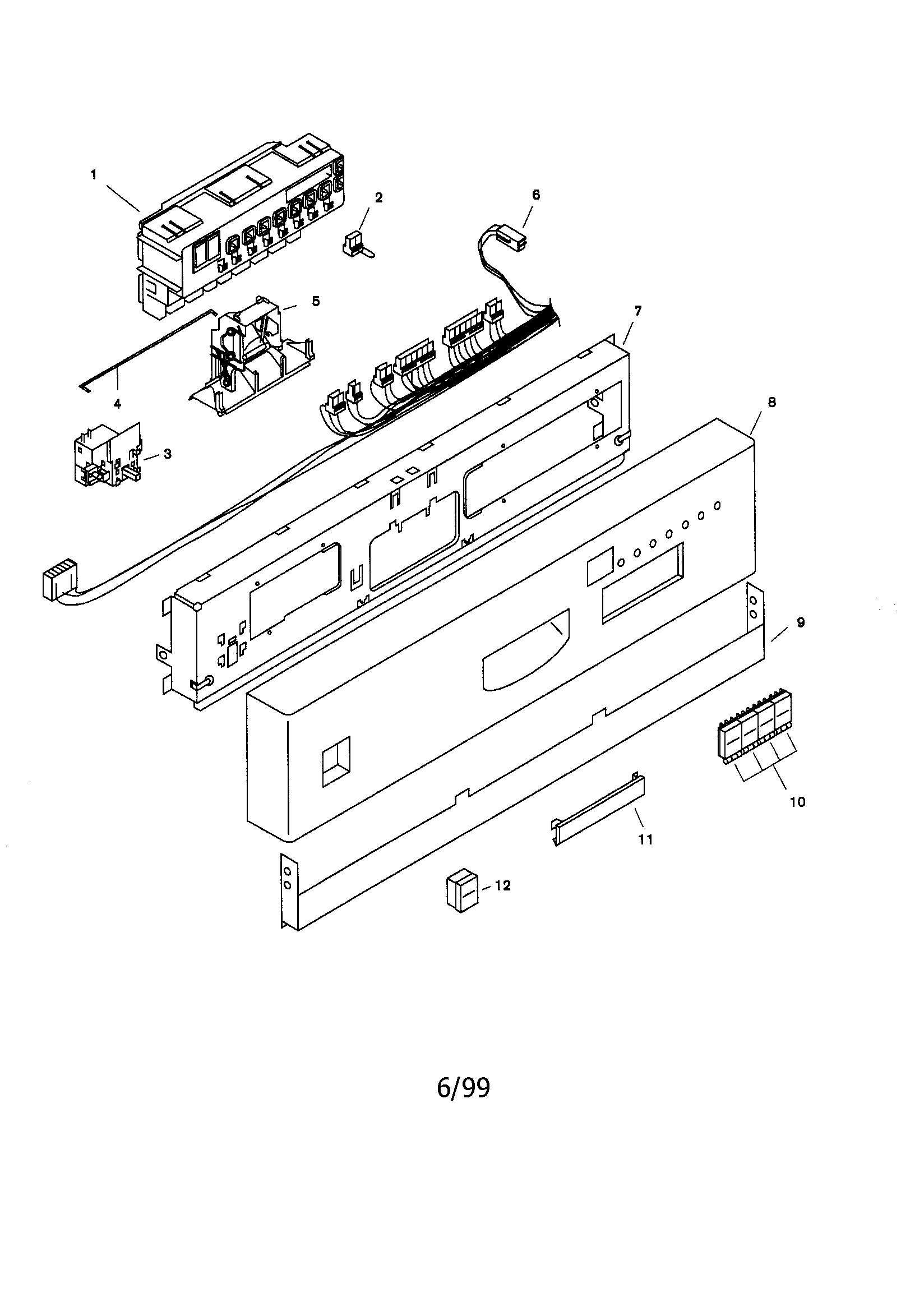 Fascia panel