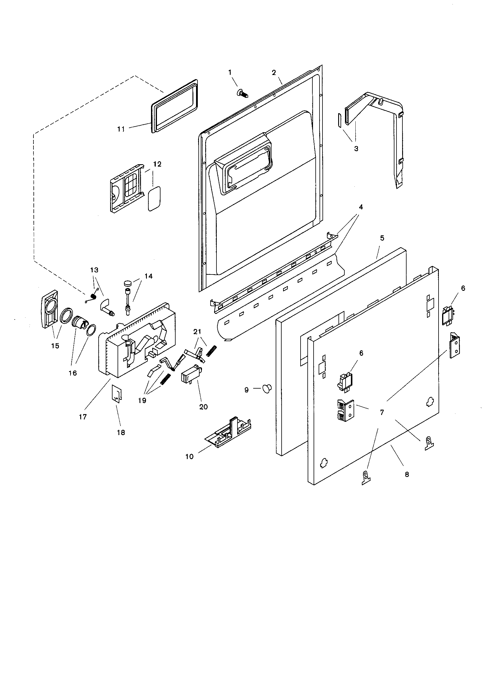 Door assembly