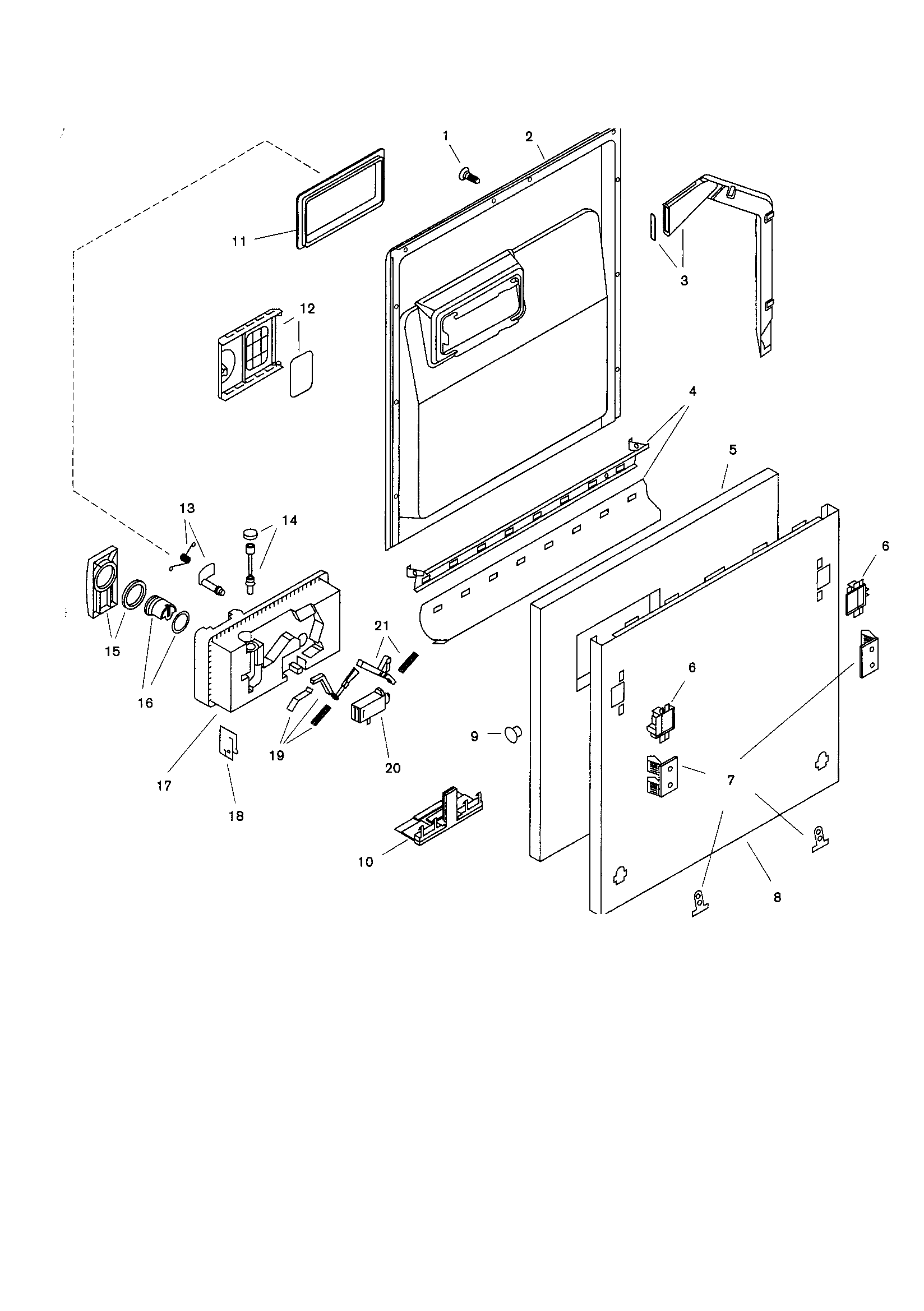 Door assembly
