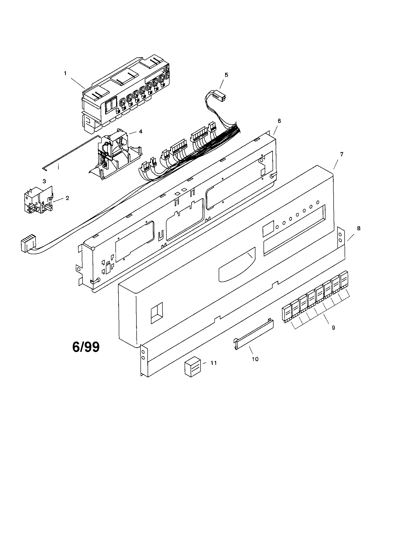 Fascia panel